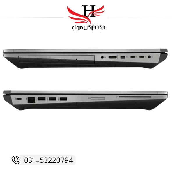 لپ تاپ استوک HP ZBook 17 G6 i7 9750H با 32GB رم، 512GB SSD و 4GB کارت گرافیک Nvidia Quadro T1000، ورک استیشن قدرتمند مناسب طراحی، رندرینگ و کارهای مهندسی سنگین | فروش و پخش عمده لپ تاپ استوک HP توسط هیوارو، نمایندگی شهرستان شهرضا، استان اصفهان و استان تهران